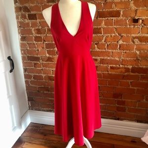 Halston Heritage Flowy Midi Dress